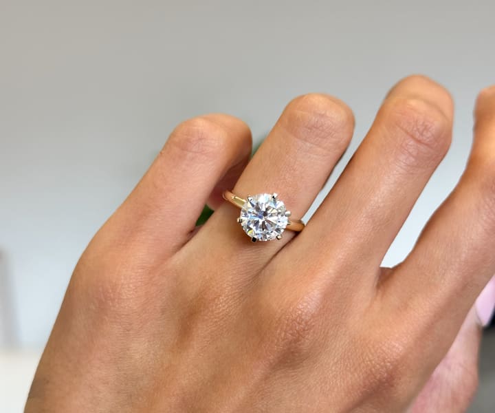 Tiffany style engagement ring settings shop